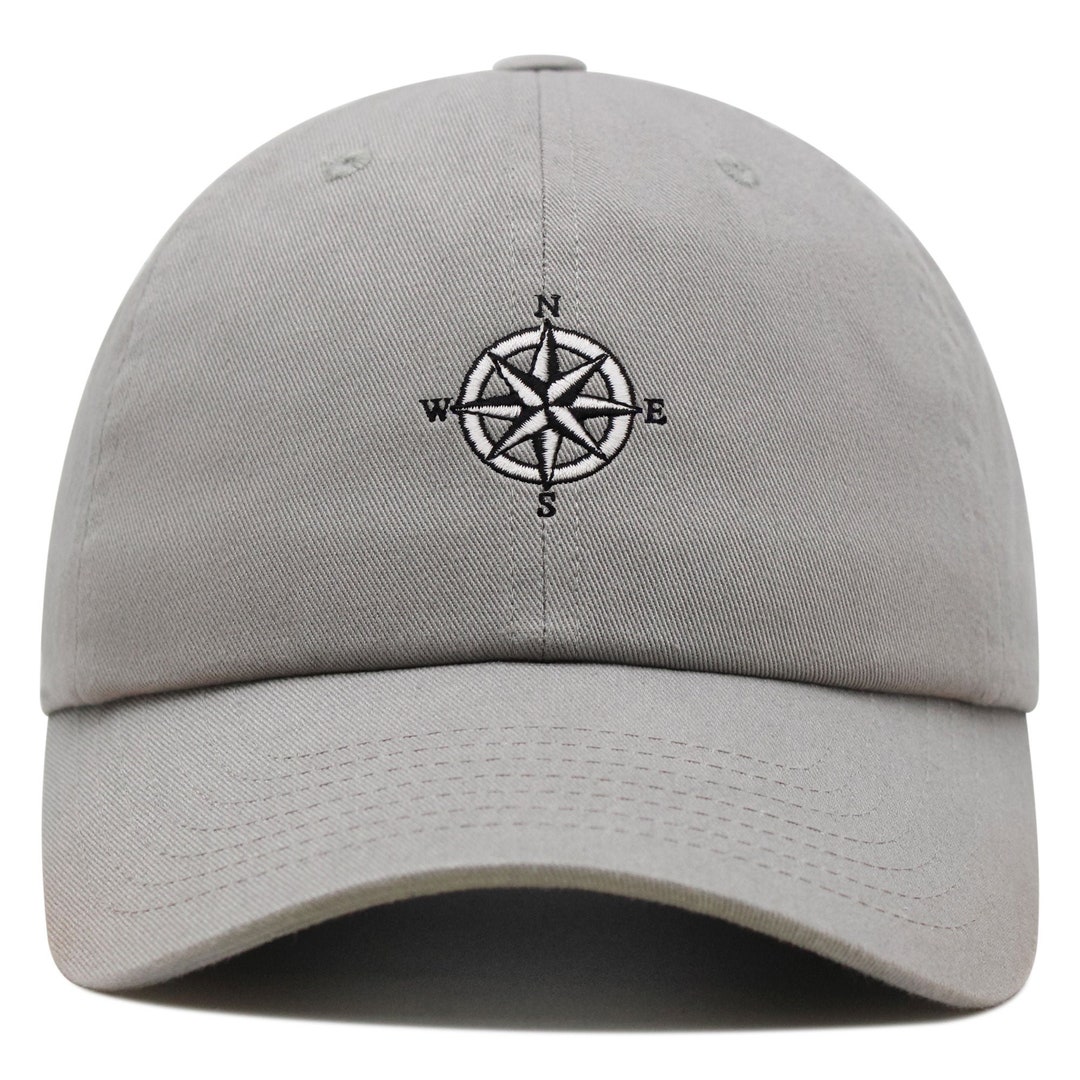 Compass Premium Dad Hat Embroidered Baseball Cap Adventure - Etsy
