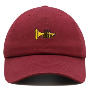 Trumpet Premium Dad Hat Embroidered Baseball Cap Music