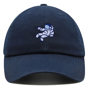 Astronaut in Space Premium Dad Hat Embroidered Cotton Baseball Cap Astronaut Suit