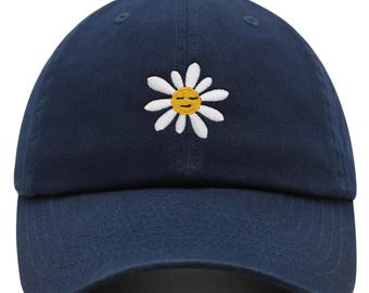 Gorra de béisbol bordada Sleepy Daisy Dad de algodón