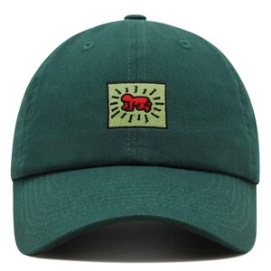 Prone Figure Premium Dad Hat Embroidered Cotton Baseball Cap Customizable Branded