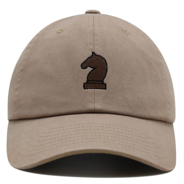 Chess Premium Dad Hat Embroidered Baseball Cap Board Game Nerd