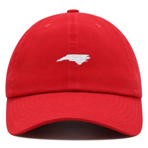 North Carolina State NC Premium Dad Hat Embroidered Cotton Baseball Cap TarHeel Carolina