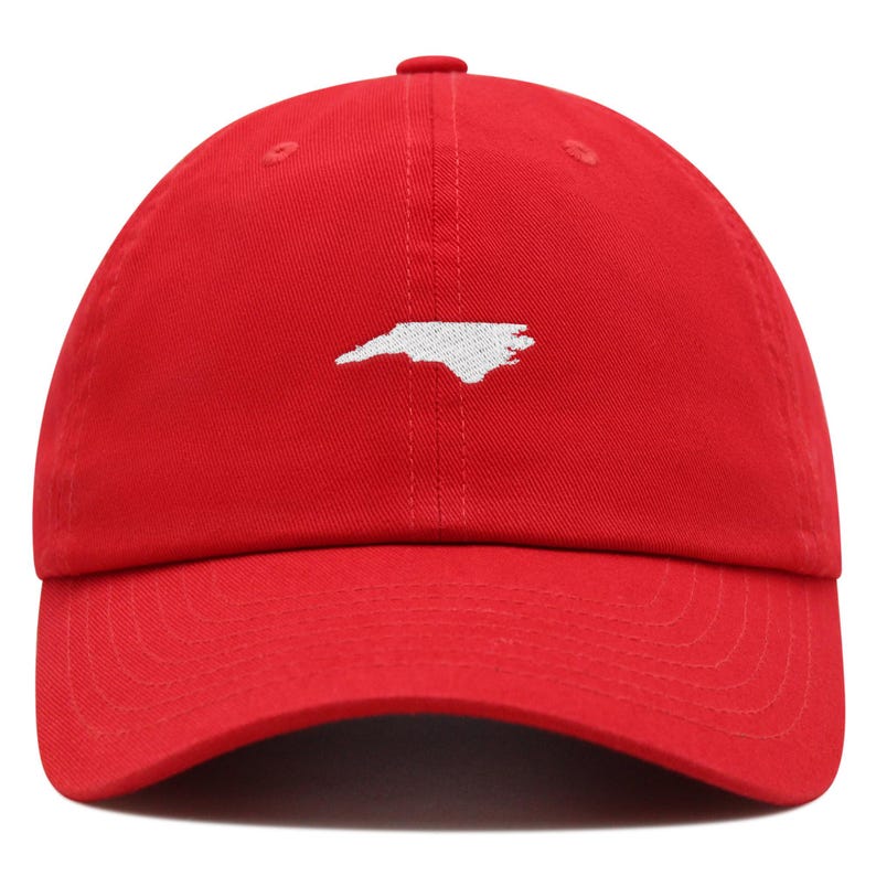 North Carolina State NC Premium Dad Hat Embroidered Cotton Baseball Cap TarHeel Carolina