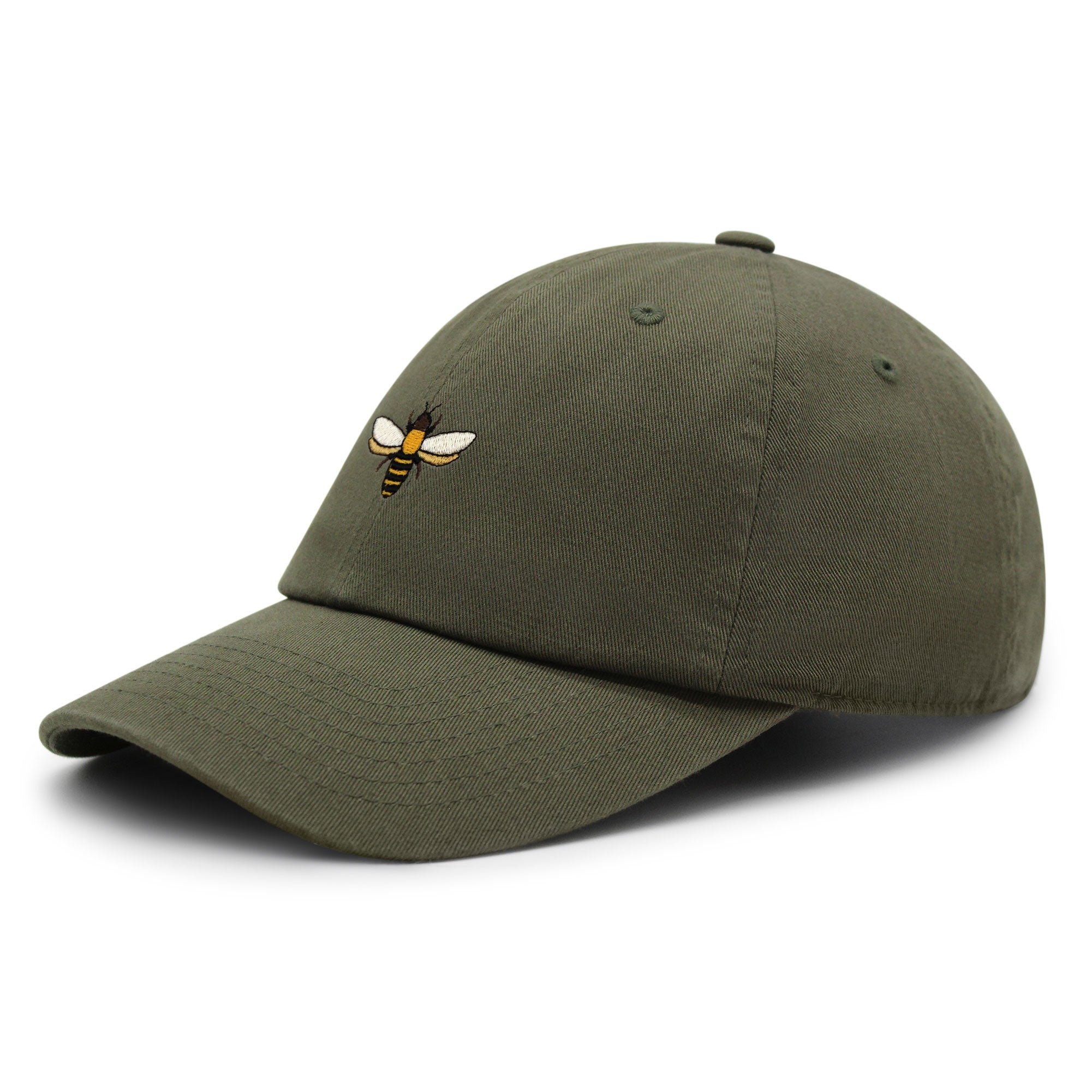 Bee Premium Dad Hat Embroidered Baseball Cap Insect Honey