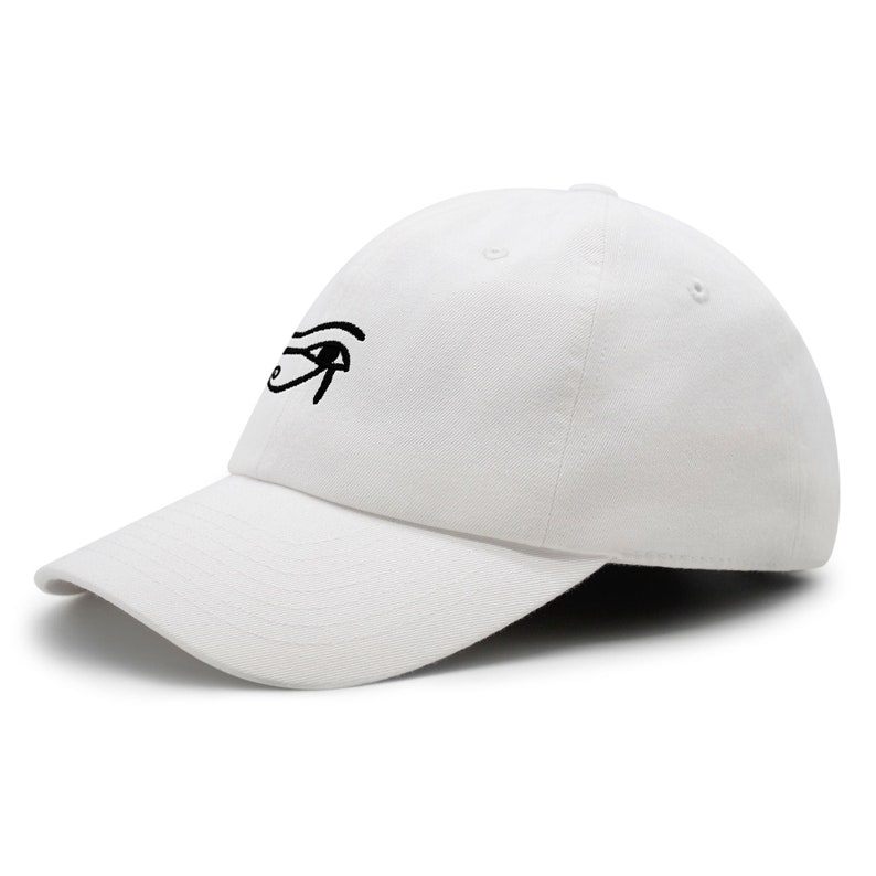 Eye of Horus Premium Dad Hat Embroidered Baseball Cap Eyes Etsy