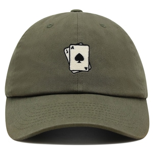 Casquette de baseball brodée Blackjack Premium Dad Hat Casino Las Vegas