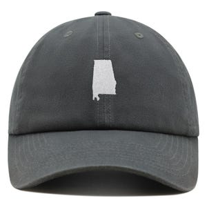 Gorra de béisbol de algodón bordada con el logo de Alabama State AL Premium Dad Hat Crimson Tide