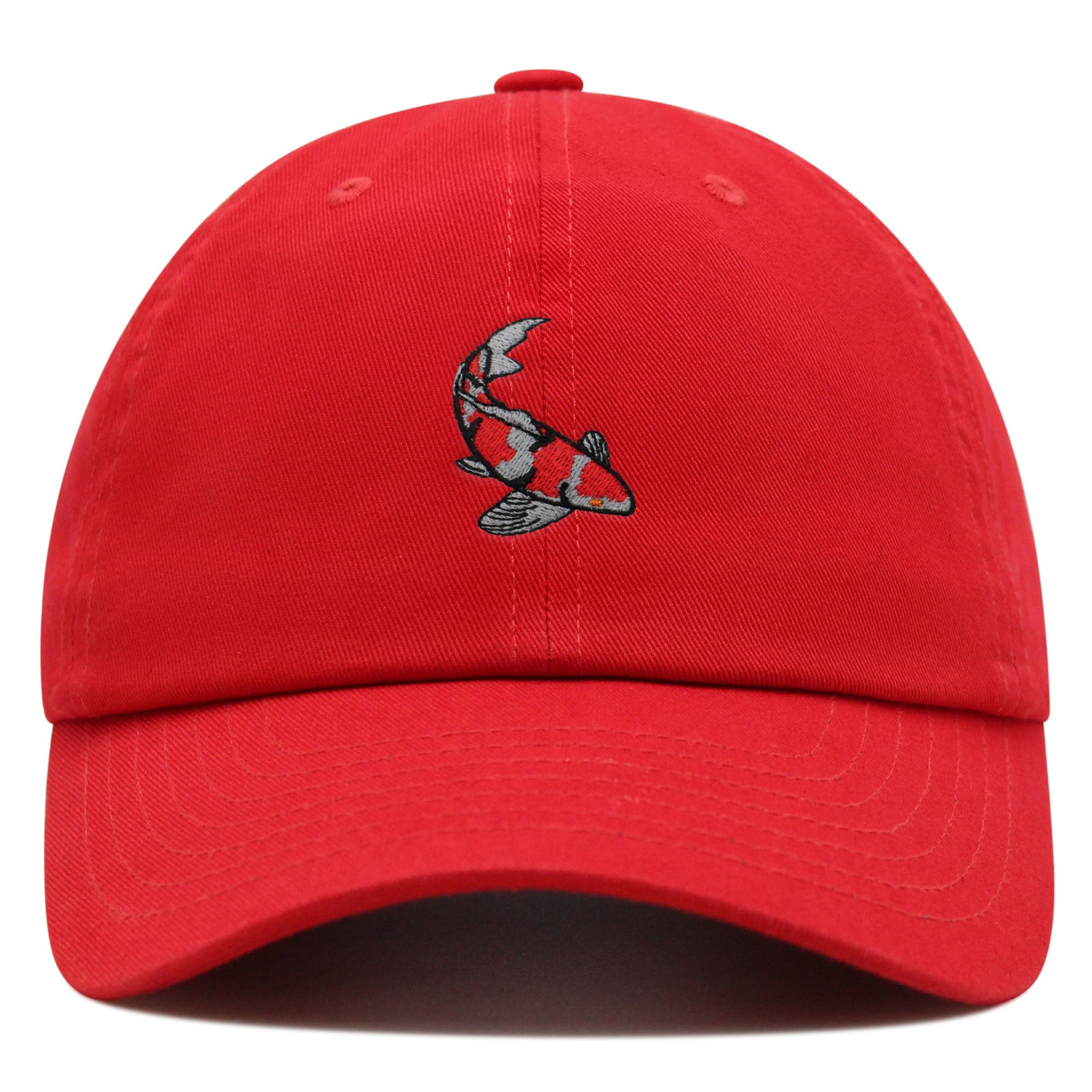 Koi Fish Premium Dad Hat Embroidered Baseball Cap Japan