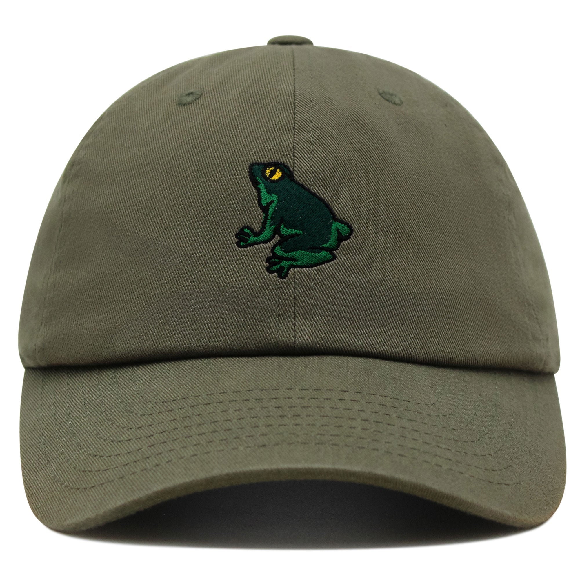 Frog Premium Dad Hat Embroidered Baseball Cap Pond