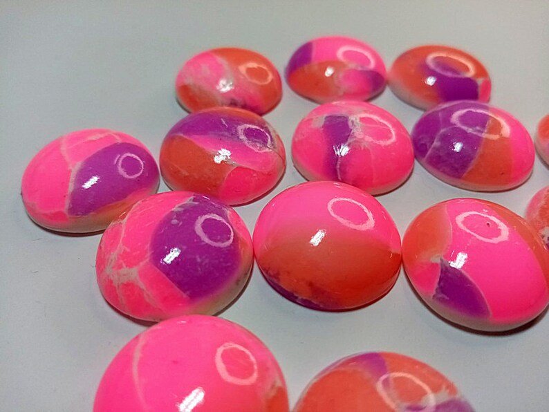 2 Cabochon round 20mm ref 007