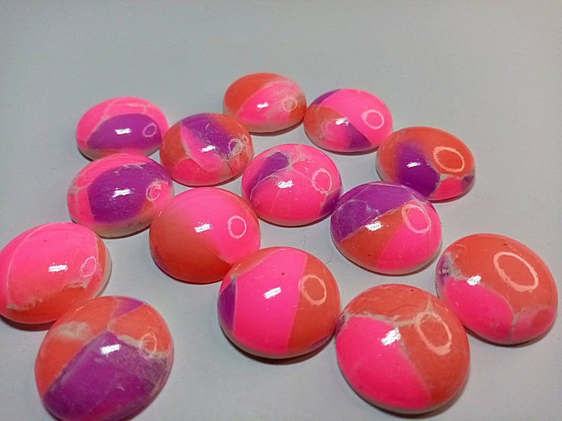 2 Cabochon round 20mm ref 007