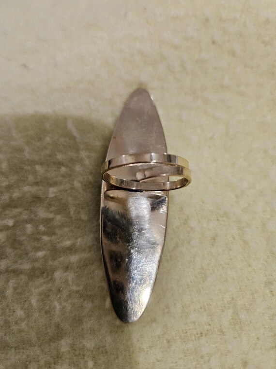 Zebra Print Adjustable Ring - image 2