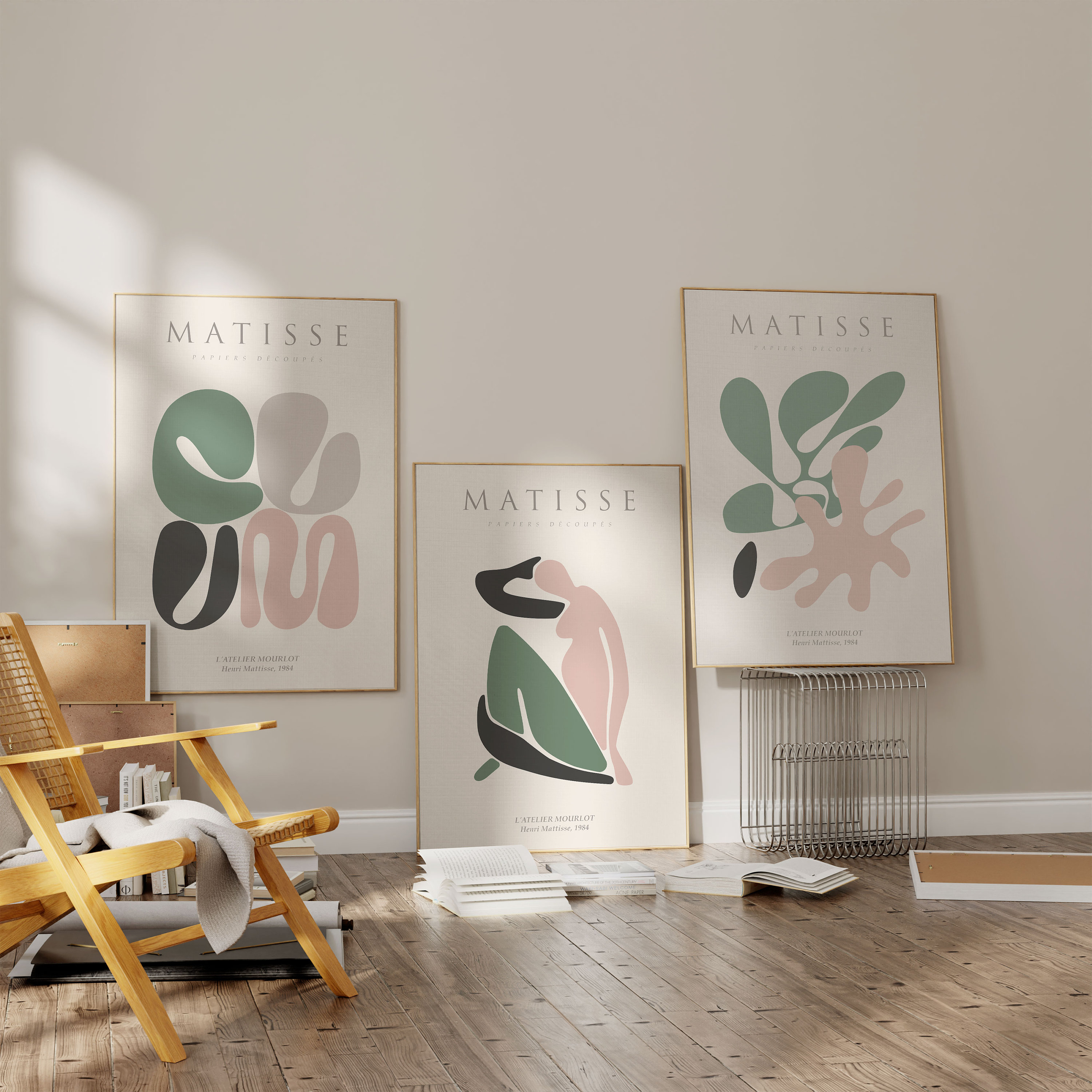 Henri Matisse Prints Set of 3 Matisse Flower Market Prints - Etsy UK