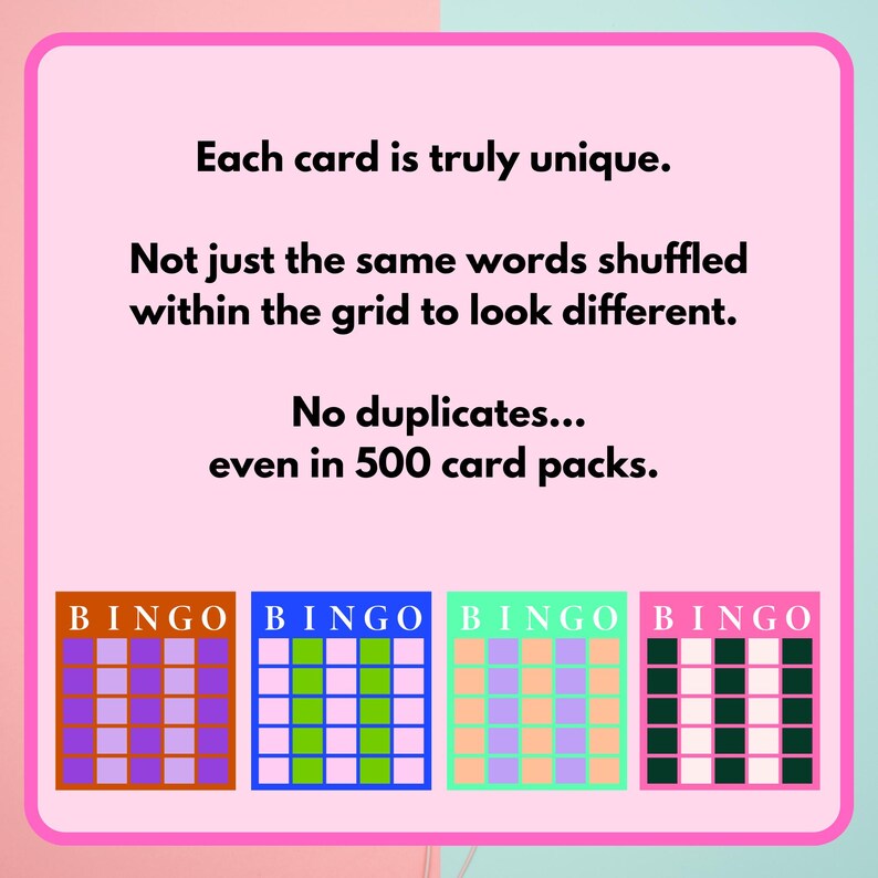 70s 80s 90s Music Bingo Cards – Decades Mega Party | 100 Cards | Dinner Party Game | Guess the Artist | image 7