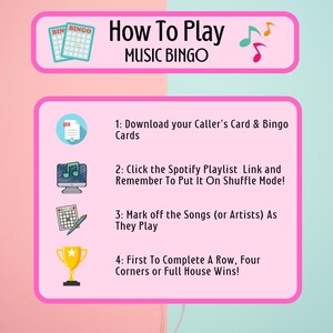 One Hit Wonders Music Bingo | 500 Cards | Festival Game | Music Trivia Quiz image 3