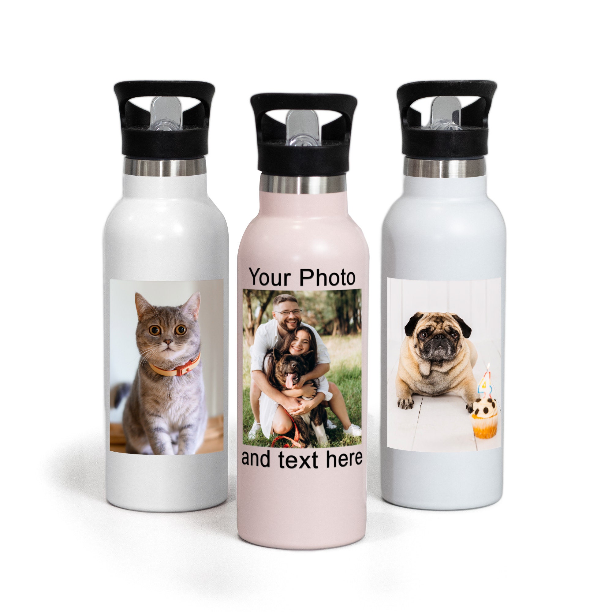 Bouteille Isotherme EasyLife En Acier Inoxydable Pour Chatons 500 Ml