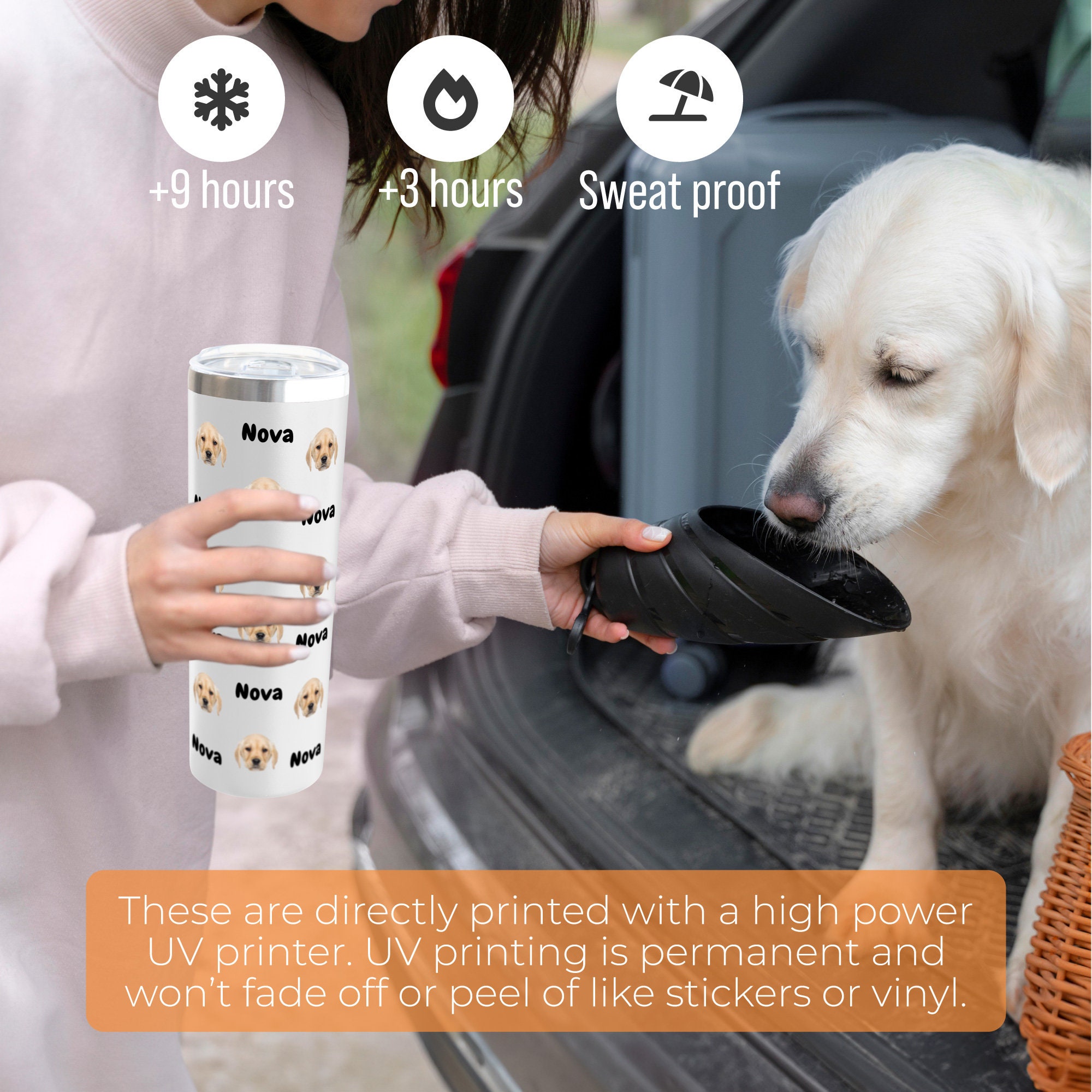 Custom Moms Garden Birth Flower Month Acrylic Square Plaque With LED