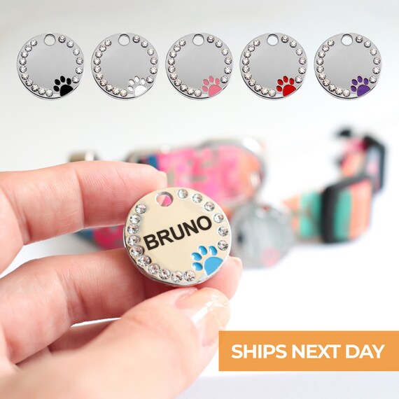 Aimeng Personalized Stainless Steel Pet ID Tags with