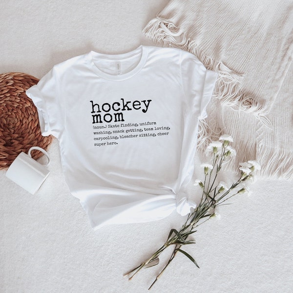 Hockey mom dictionary shirt | Hockey mom shirt | hockey mom gift | goalie mom | Hockey season | Hockey gift | hockey mom definition