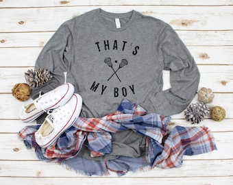 Lacrosse Like a Boss Boy or Girl T shirt Etsy