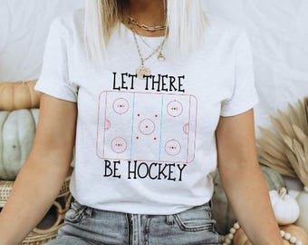 Let there be hockey PNG | Let there be hockey digital download | Hockey png | Hockey season png | Hockey craft | Hockey sublimation