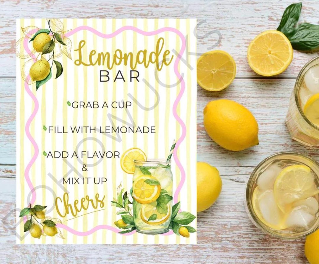 Graduation Lemonade Stand Sign Lemonade Bar Graduation Sign | Lemonade Stand Sign | Graduation Party ...