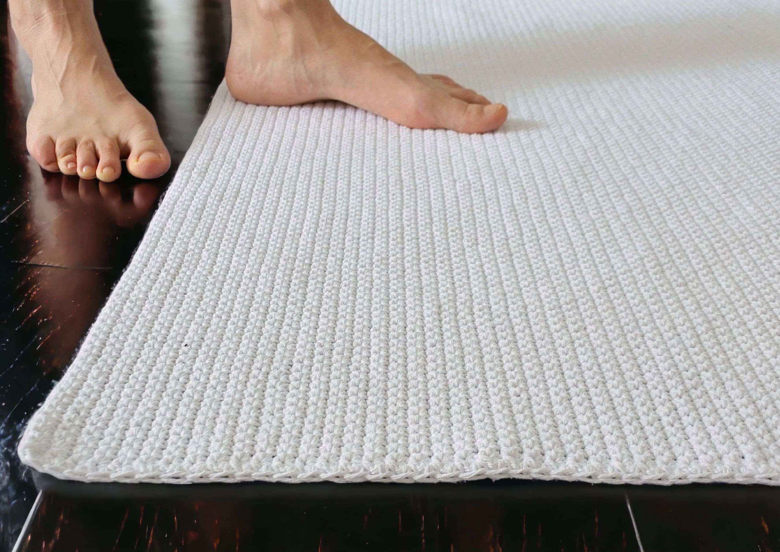 Big Waffle Bath Mat - 202 Stone –