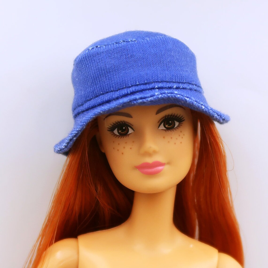 Barbie / Ken Doll Clothes Blue Bucket Hat Etsy