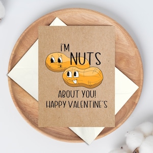 Carte de Saint-Valentin mignonne et drôle, carte de Saint-Valentin pour mari, carte pour elle, cartes