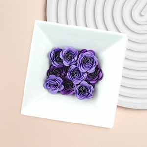 Papier éphémère pour carnets, Une douzaine de petites roses pour journal, Stickers roses pour scrapbooking, Stickers 3D, Découpes 3D, Fleurs 3D pour travaux manuels