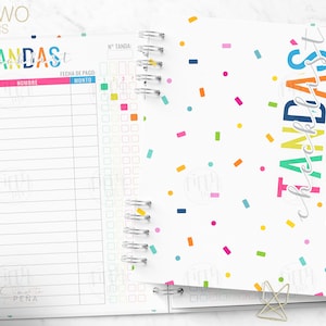 Batch organizer / batch format / organizer for batches / batches / Pdf download / cundinas organizer / cundinas