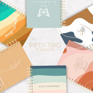 CUTE Modern COVERS/ planner cover/ agenda covers/ pretty backgrounds