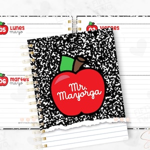 TEACHER&#39;S DAY 2025 2026 printable planner - pocket size 11*14 cm - planner for teachers / planner for teachers /