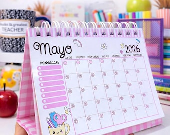 Kawaii Teacher Calendars 2026-2027 - Calendar Making Project