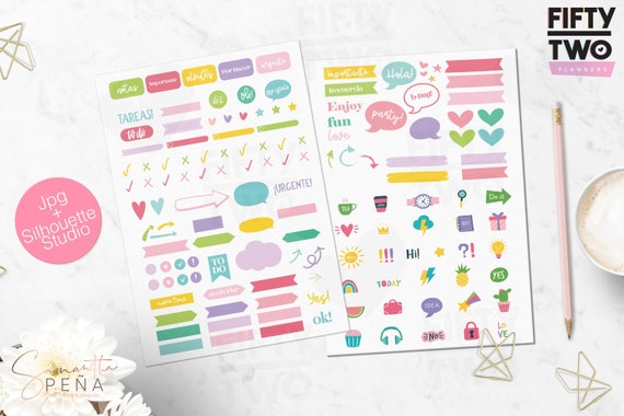 PEGATINAS PARA AGENDA / pegatinas de planificador /   stickers / 2022 / pegatinas de planificador / pegatinas / stickers