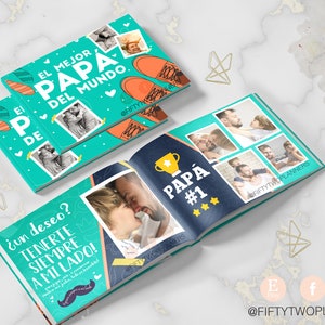 FATHER'S DAY / digital photo album / printable / Father's Day gift / digital album / / gift for dad / digital album image 8