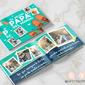 FATHER'S DAY / digital photo album / printable / Father's Day gift / digital album / / gift for dad / digital album image 6