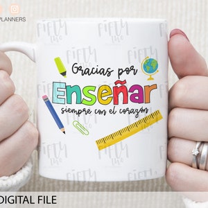 Thank you for always teaching with your heart, phrases for a teacher, teacher's day, image to sublimate, png clipart for gifts