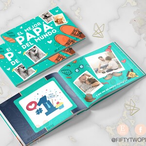 FATHER'S DAY / digital photo album / printable / Father's Day gift / digital album / / gift for dad / digital album image 10