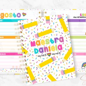 Planejador básico para professores 2025-2026 / Para impressão / Planejador para professores para impressão / Planejador escolar / Livro de notas