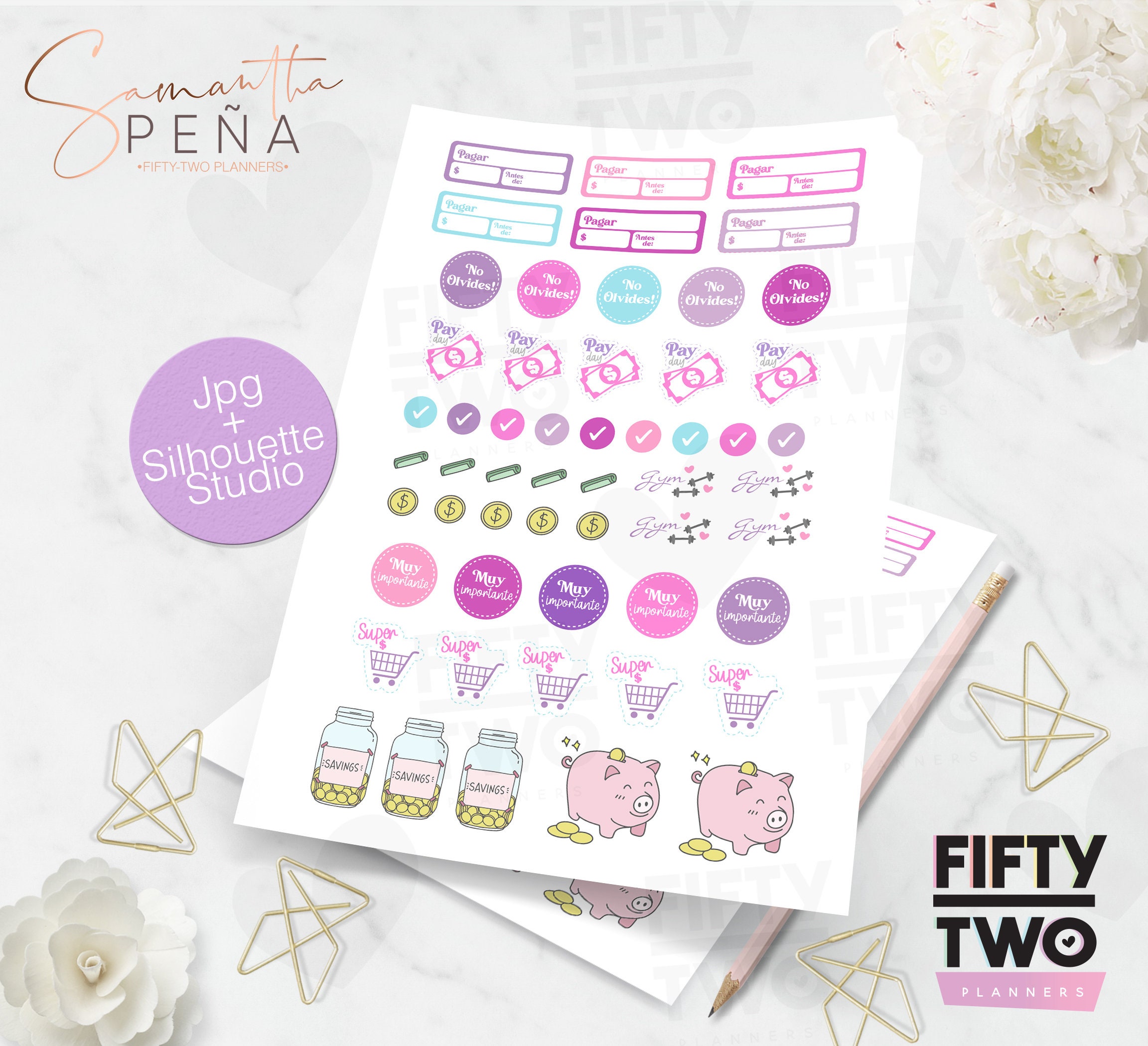 Pegatinas Numeradas Para Hucha De Ahorros - 20 Hojas, Diseño Para Euros, Adhesivo De Papel, Ideal Para Educación Financiera