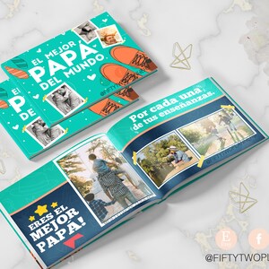 FATHER'S DAY / digital photo album / printable / Father's Day gift / digital album / / gift for dad / digital album image 9