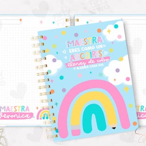 NEW COLLECTION OF 10 NOTEBOOKS 2025 / Notebooks and Covers for Teachers / Printable Sheets for Teachers / Printable Teacher's Day Gift