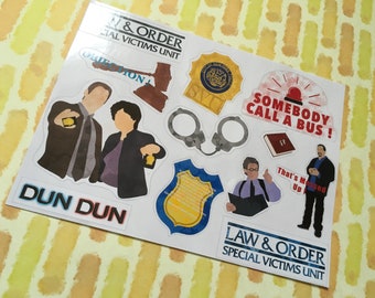 Law And Order Svu Monologue Sticker Or Magnet Etsy