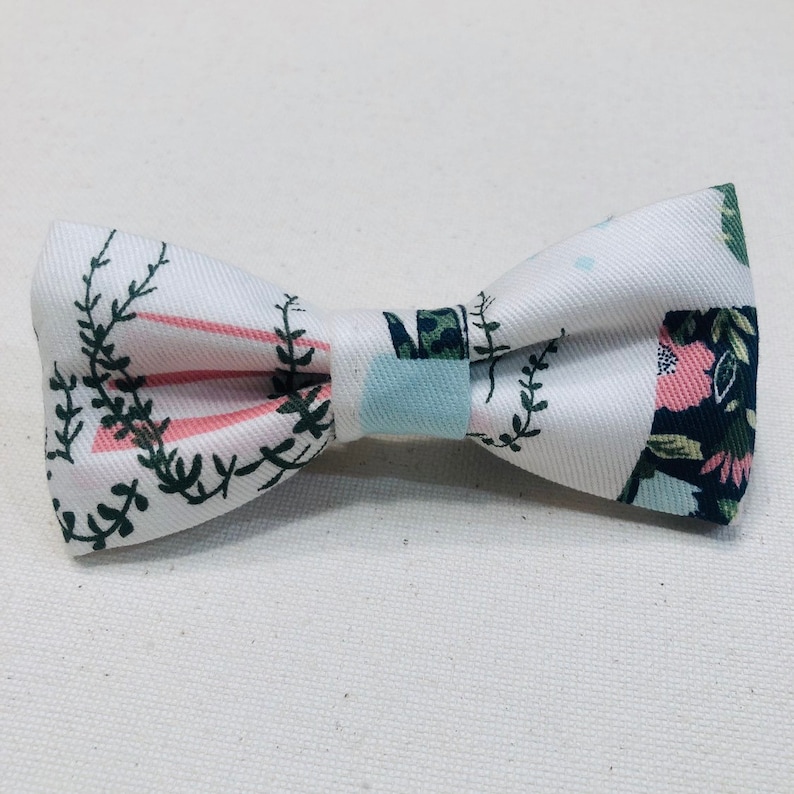 Spring Succulent Bandana /& Bow Tie Set