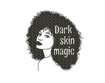 Las niñas negras son diseños de bordado de drogas Bordado de mujer afroamericana Mujer negra son bordados de droga Diseño de bordado mágico de piel oscura