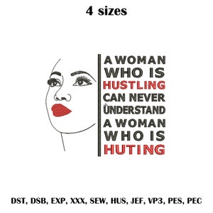 I Am A Black Woman Beautiful African American machine embroidery designs  African American woman embroidery Black woman are dope design