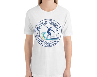 Venice Beach Surf School Short-Sleeve Unisex T-Shirt