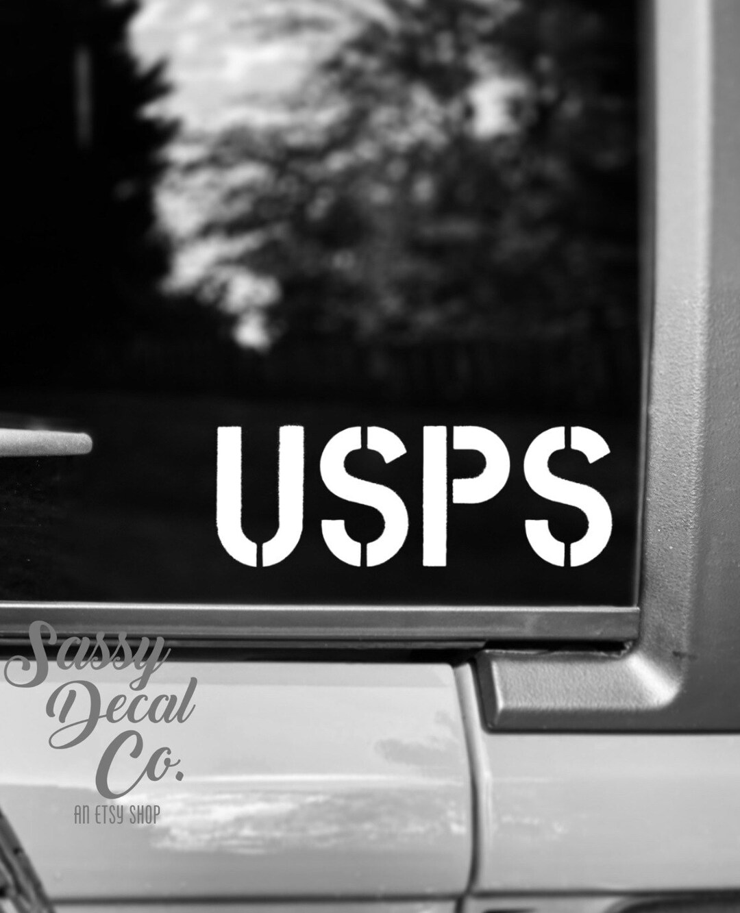 USPS Mail Carrier Decal Etsy